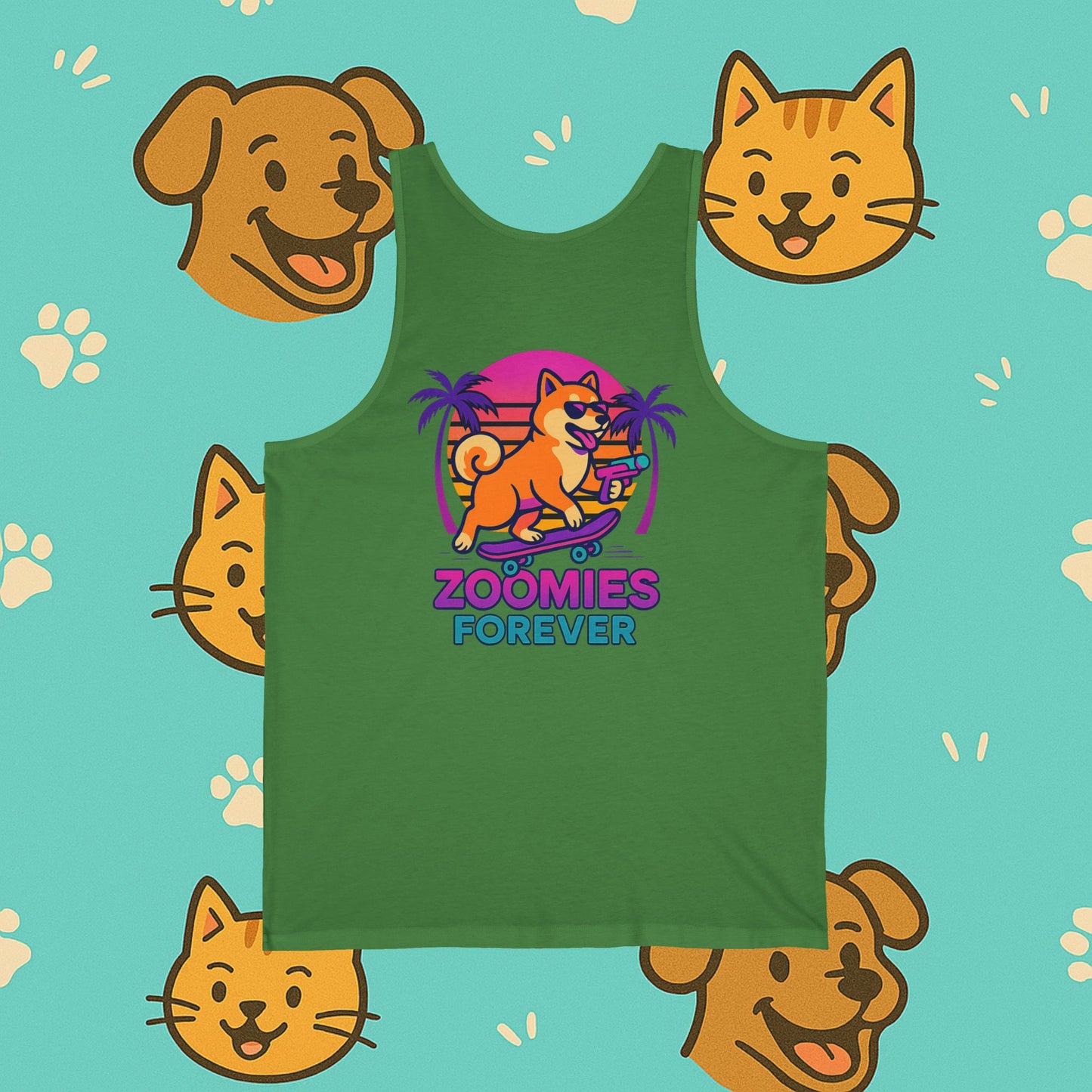 Zoomies Forever- Unisex Tank Top