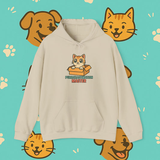 Purrcrastination Master- Unisex Hoodie