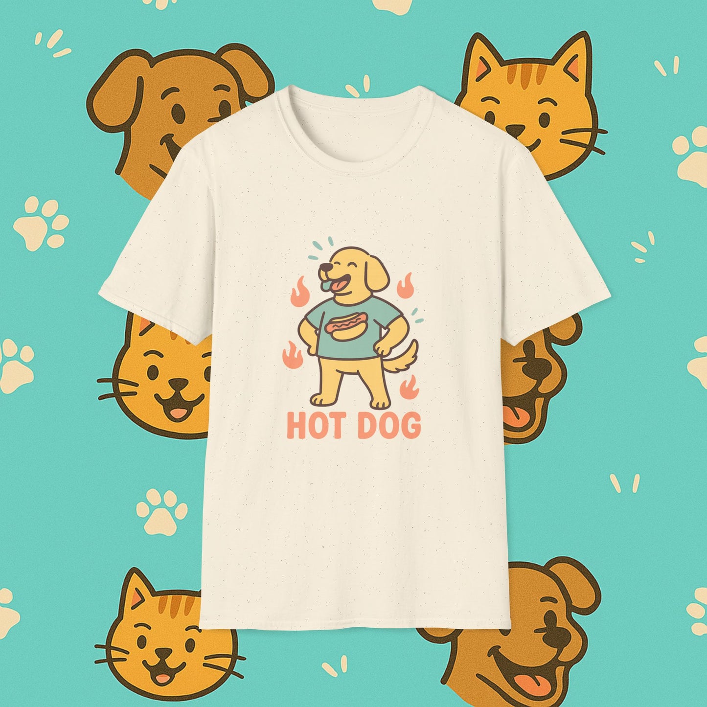 Hot Dog Energy- Unisex T-Shirt