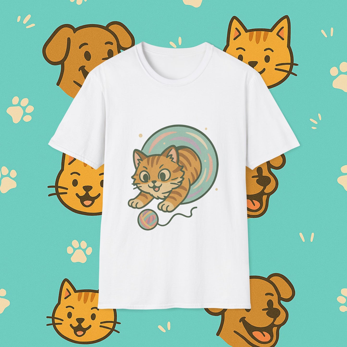 Portal Cat- Unisex T-Shirt
