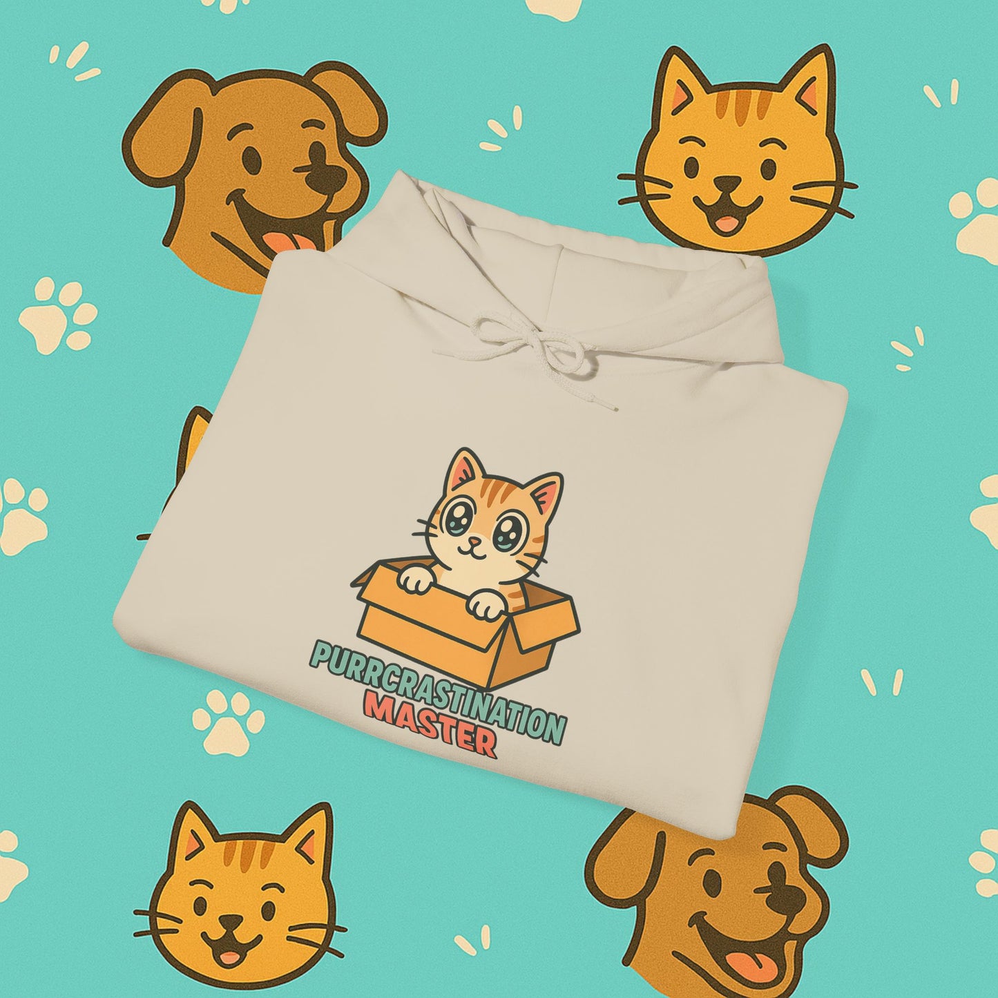Purrcrastination Master- Unisex Hoodie