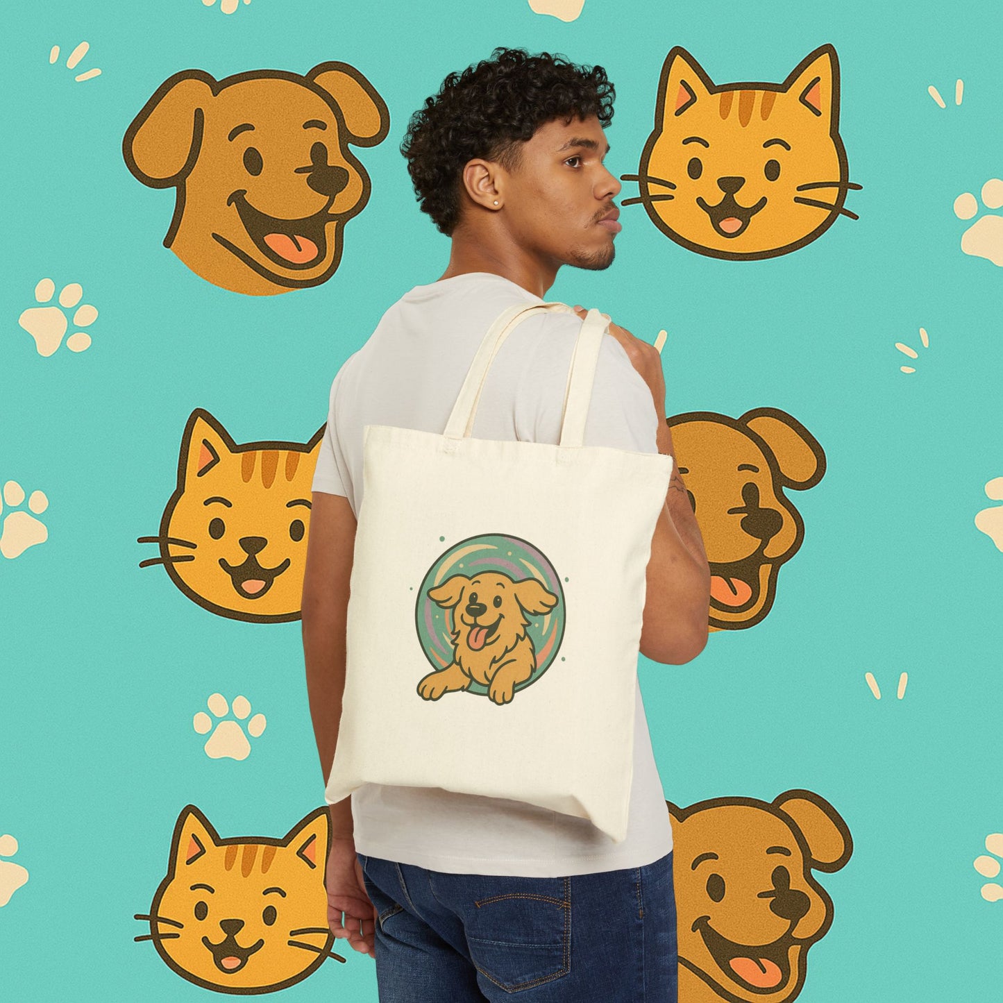 Portal Dog Tote Bag