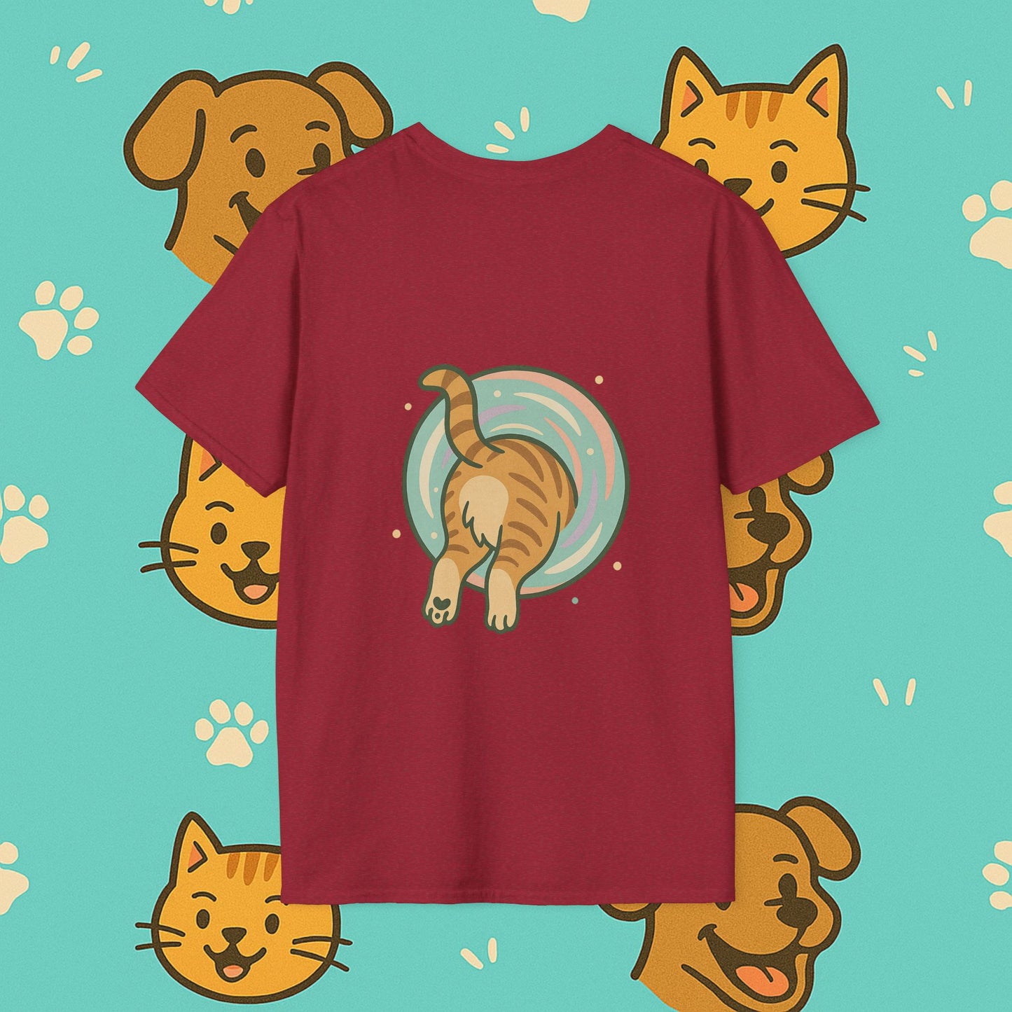 Portal Cat- Unisex T-Shirt