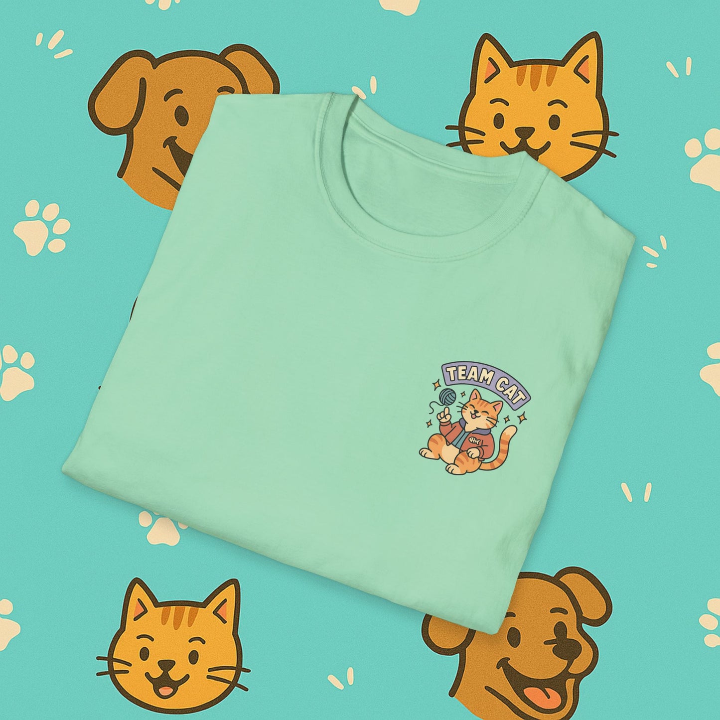 Team Cat- Unisex T-Shirt