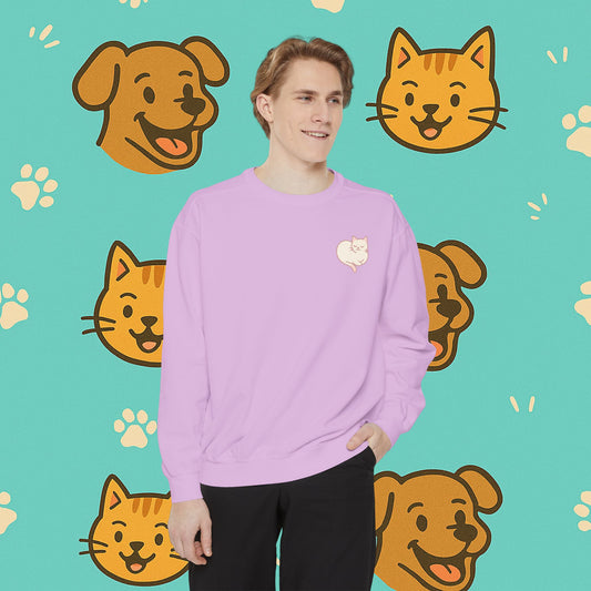 Peaceful Cat- Unisex Sweatshirt