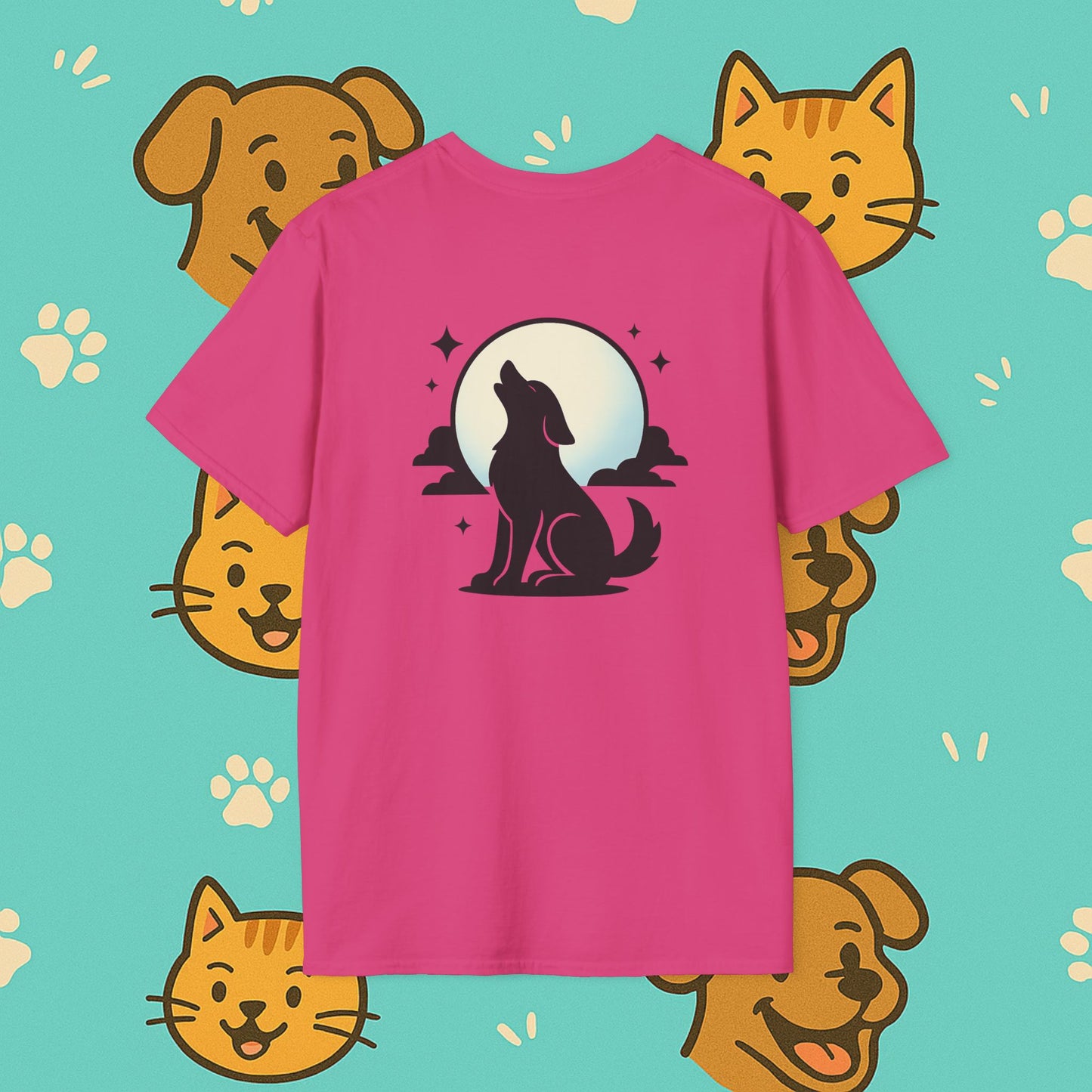 Night Sky- Unisex T-Shirt (Back Print)