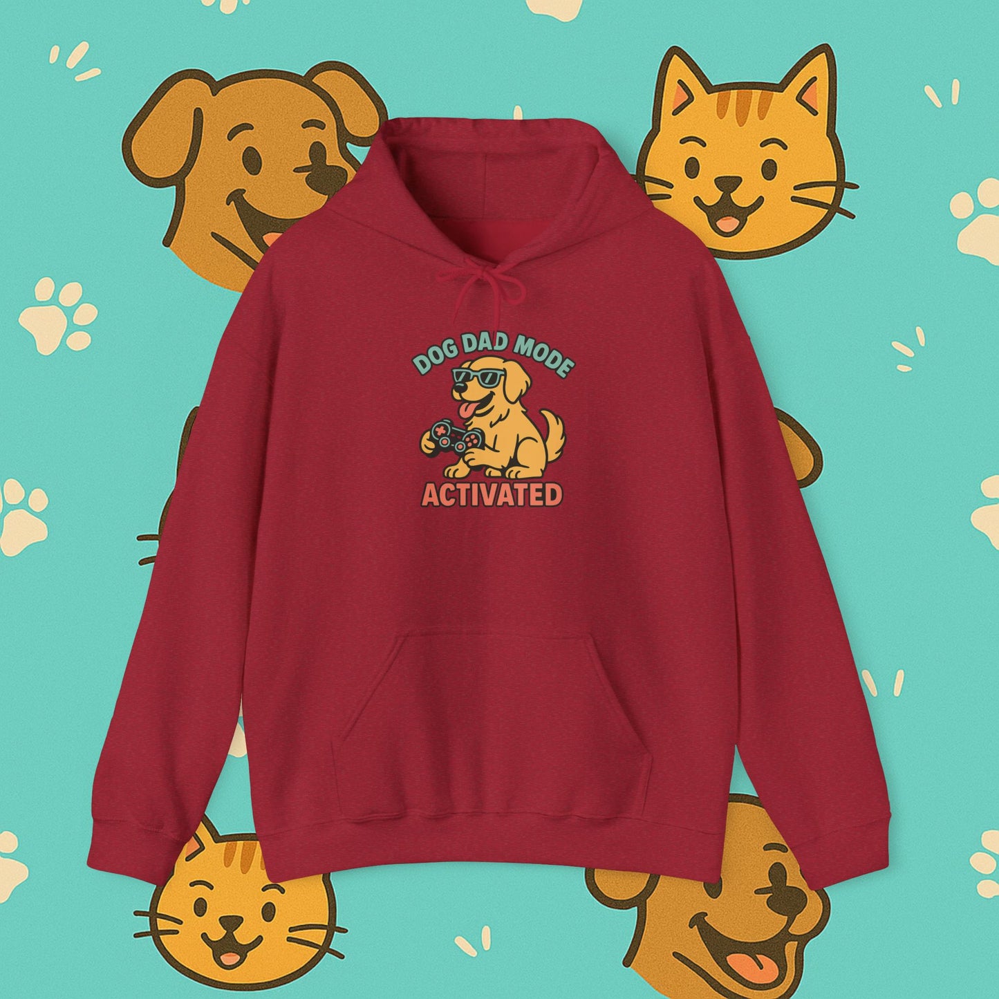 Dog Dad Mode: Activated Hoodie