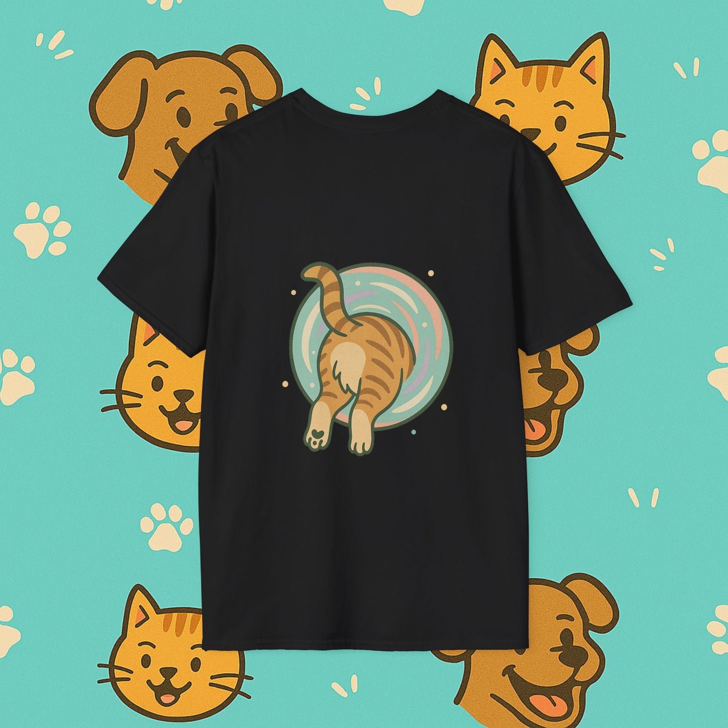 Portal Cat- Unisex T-Shirt