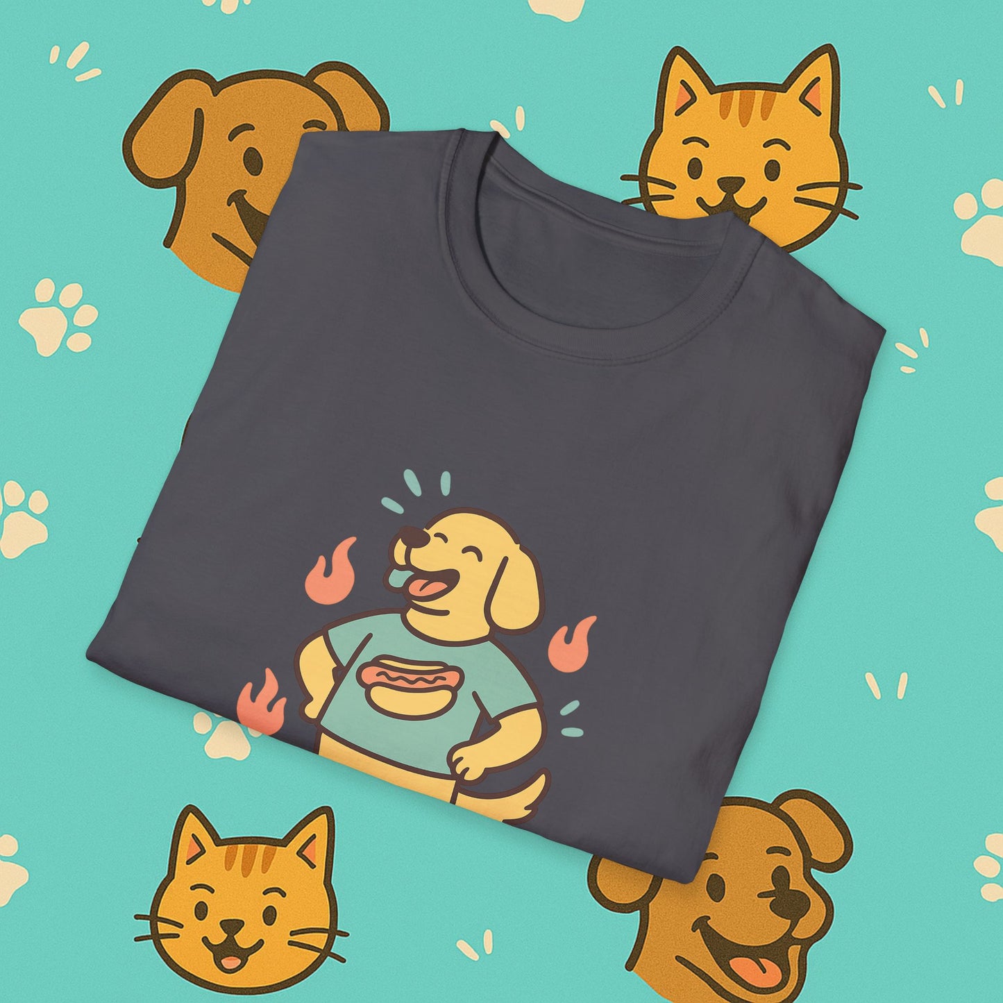 Hot Dog Energy- Unisex T-Shirt