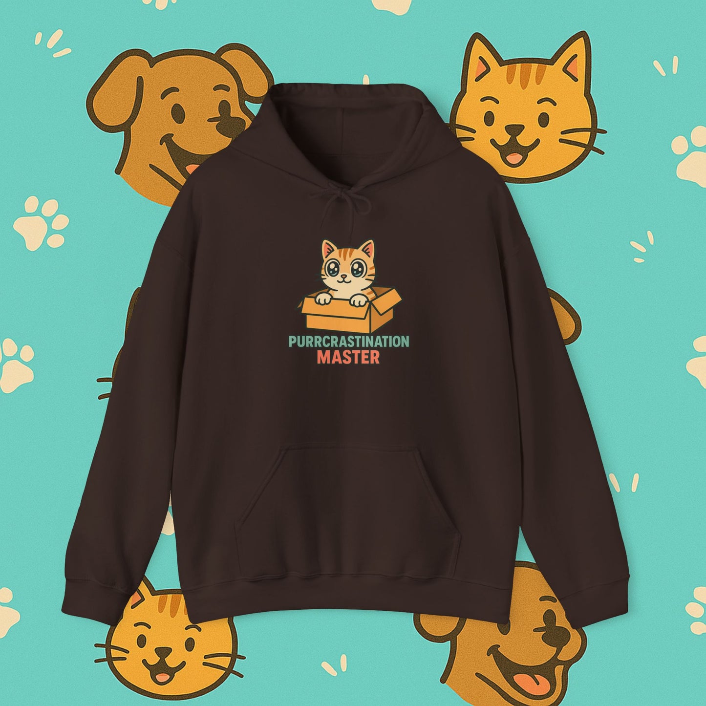 Purrcrastination Master- Unisex Hoodie