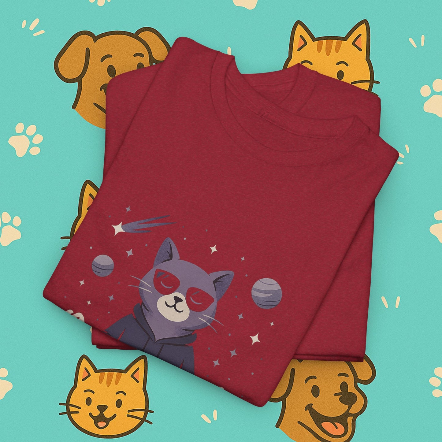 My Guide Has Whiskers- Unisex T-Shirt