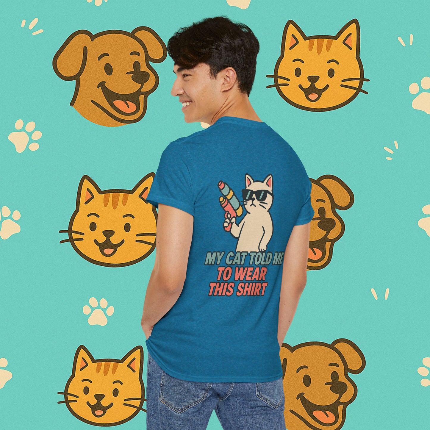 My Cat Told Me To Wear This Shirt- Unisex T-Shirt