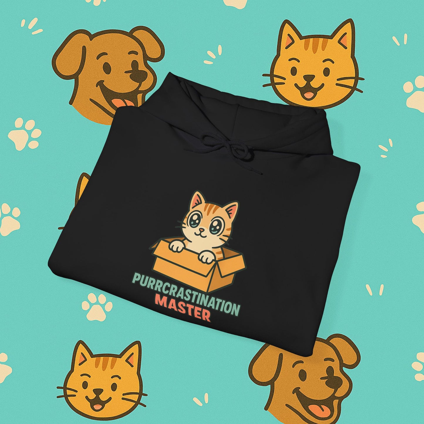Purrcrastination Master- Unisex Hoodie