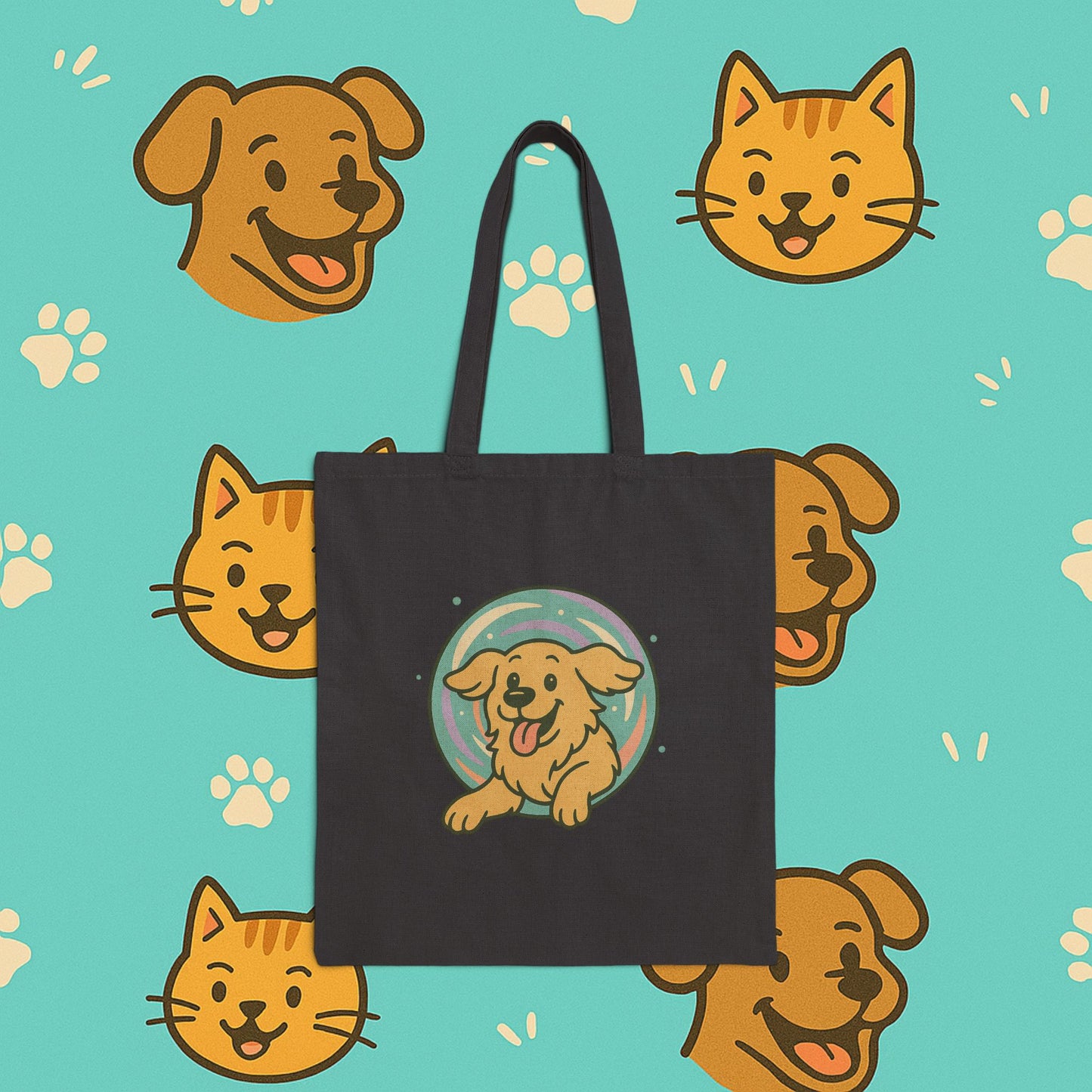 Portal Dog Tote Bag