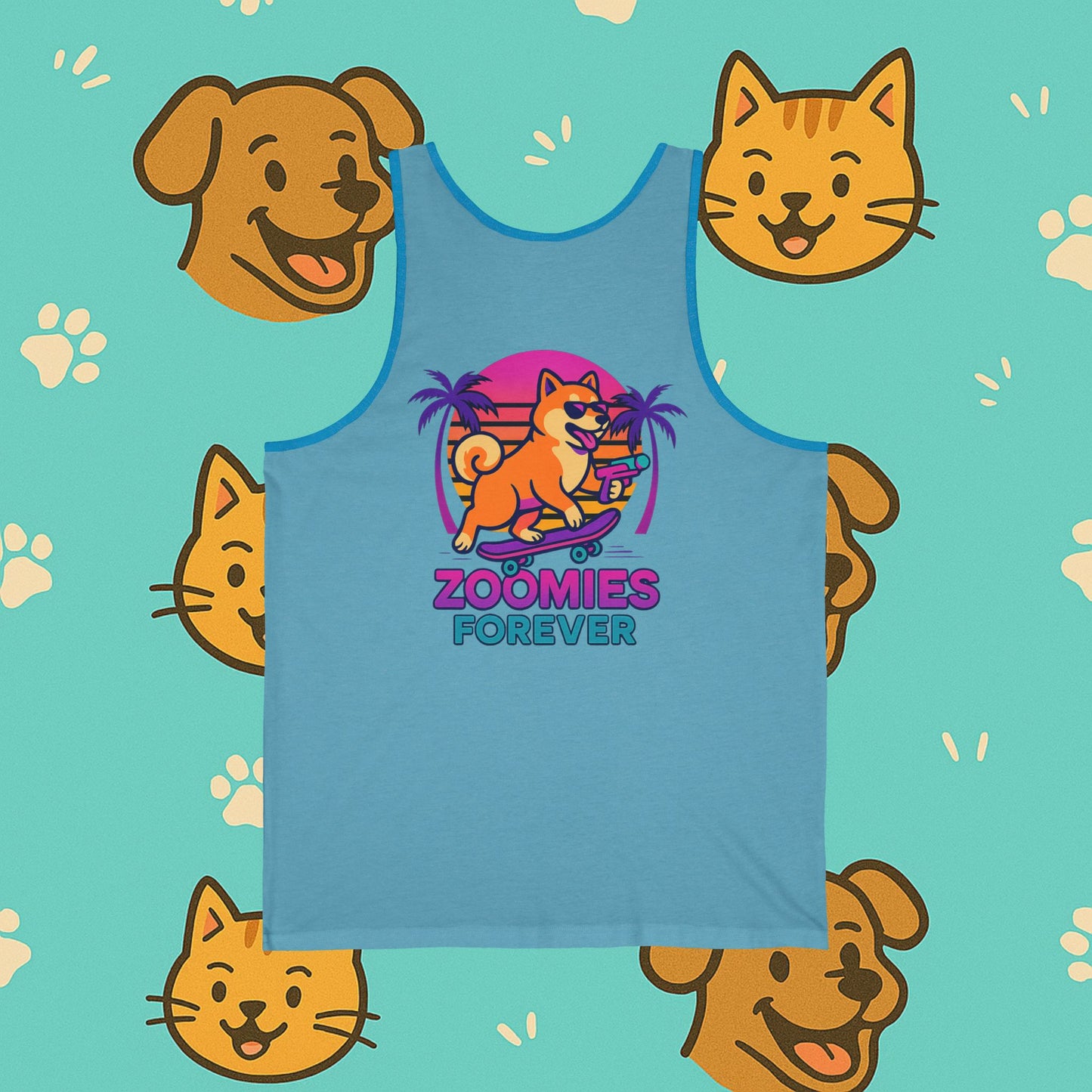 Zoomies Forever- Unisex Tank Top