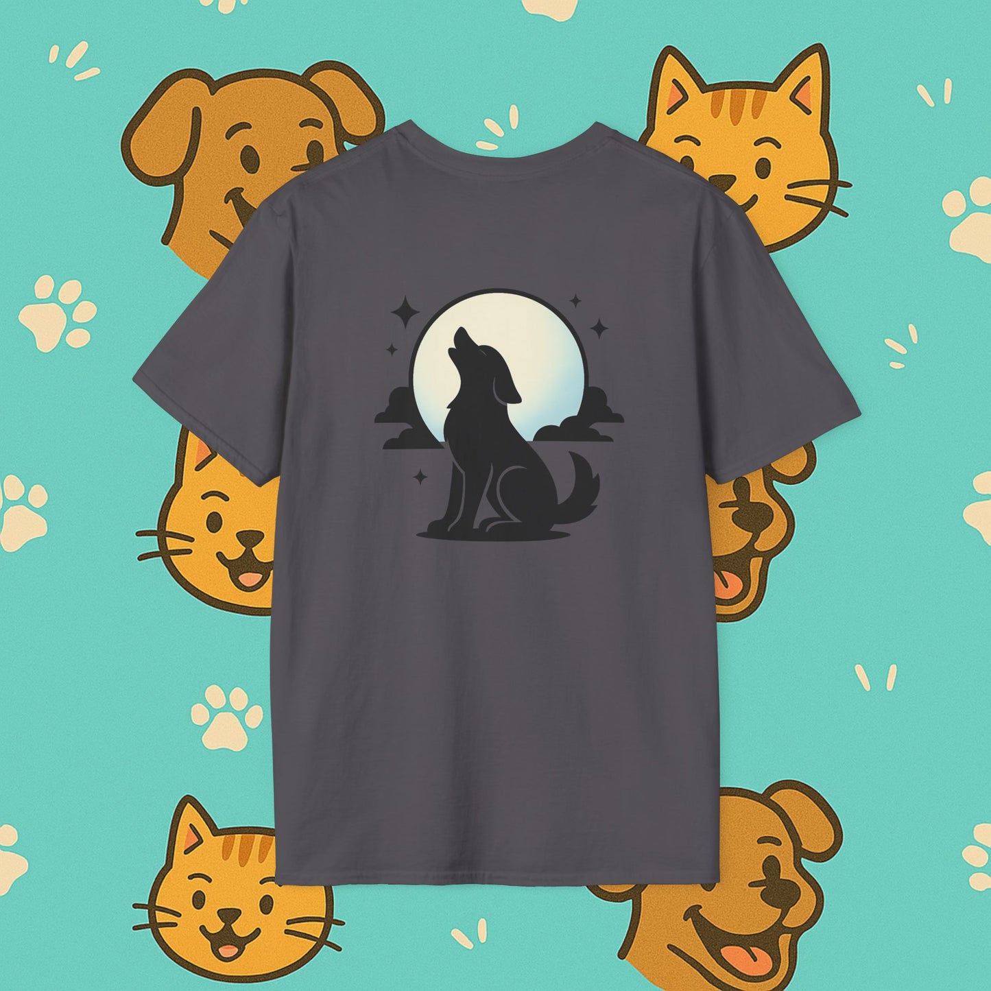 Night Sky- Unisex T-Shirt (Back Print)