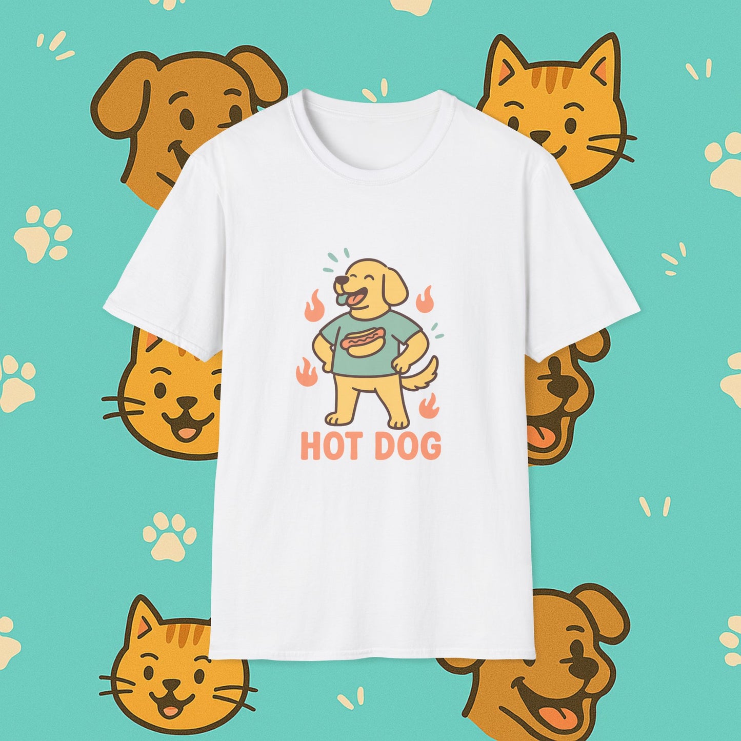 Hot Dog Energy- Unisex T-Shirt