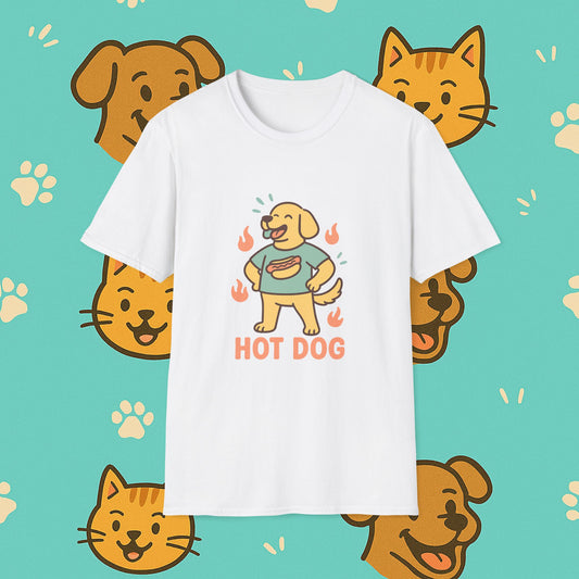 Hot Dog Energy- Unisex T-Shirt