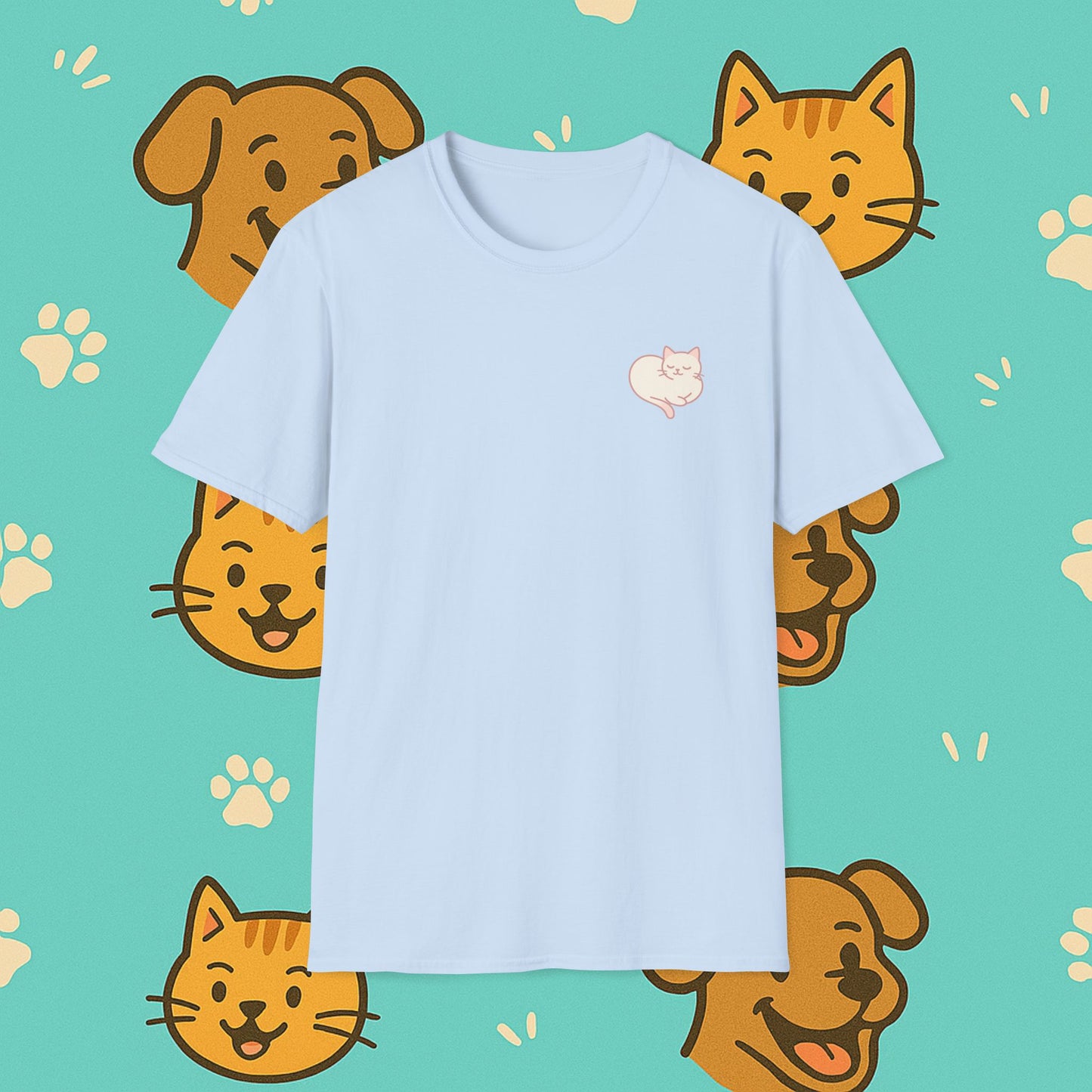 Peaceful Cat- Unisex T-Shirt