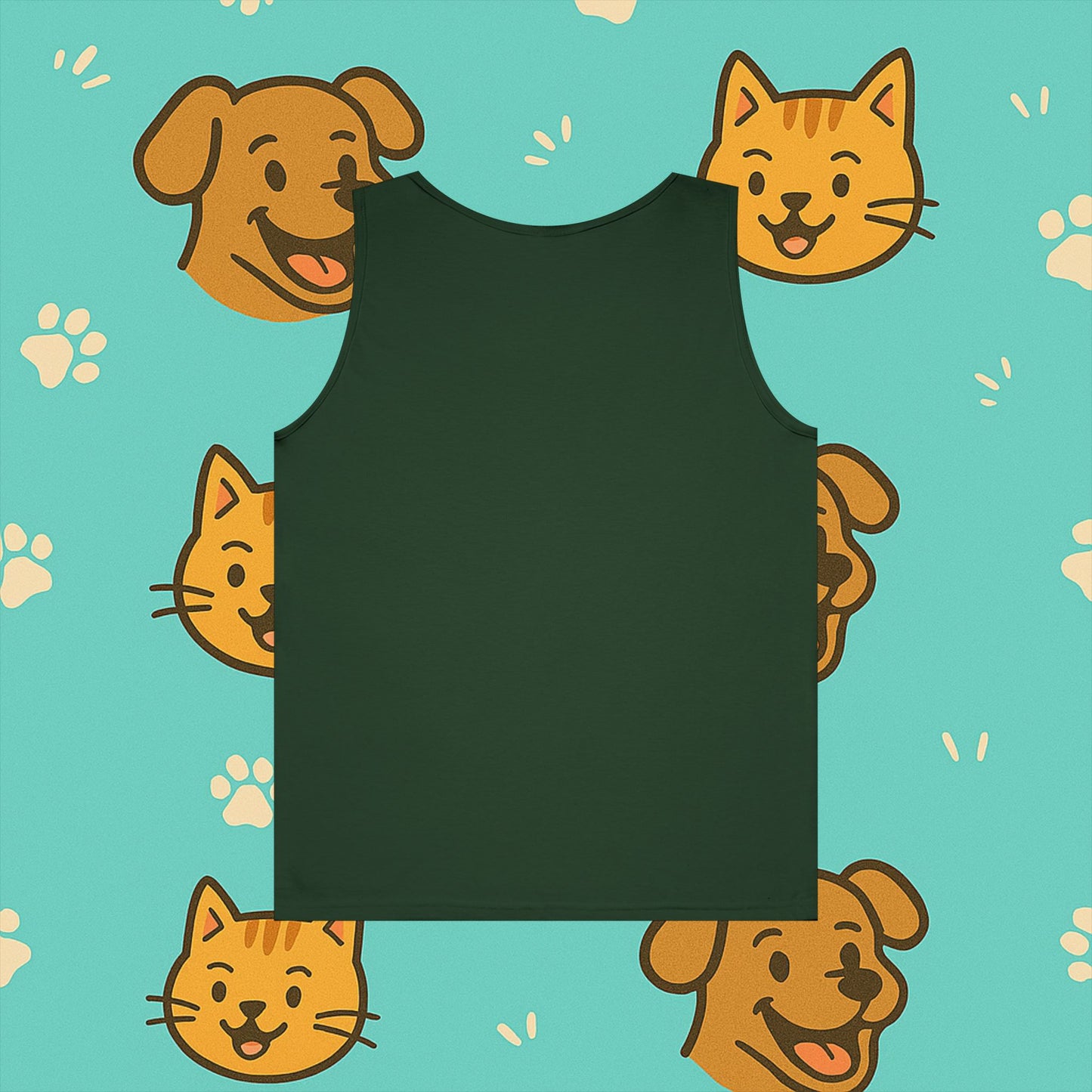 My Guide Has Whiskers- Unisex Tank Top