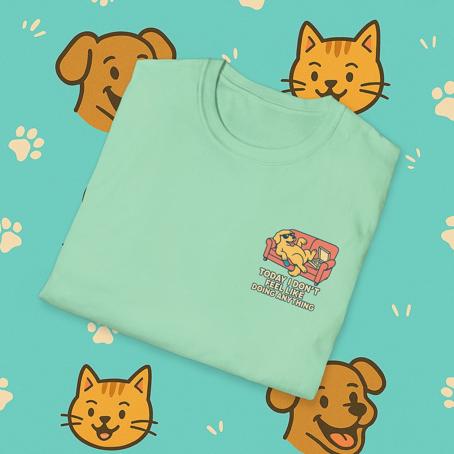 The Lazy Dog- Unisex T-Shirt