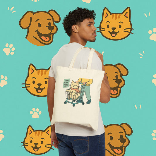 Treats & Tuna Tote Bag