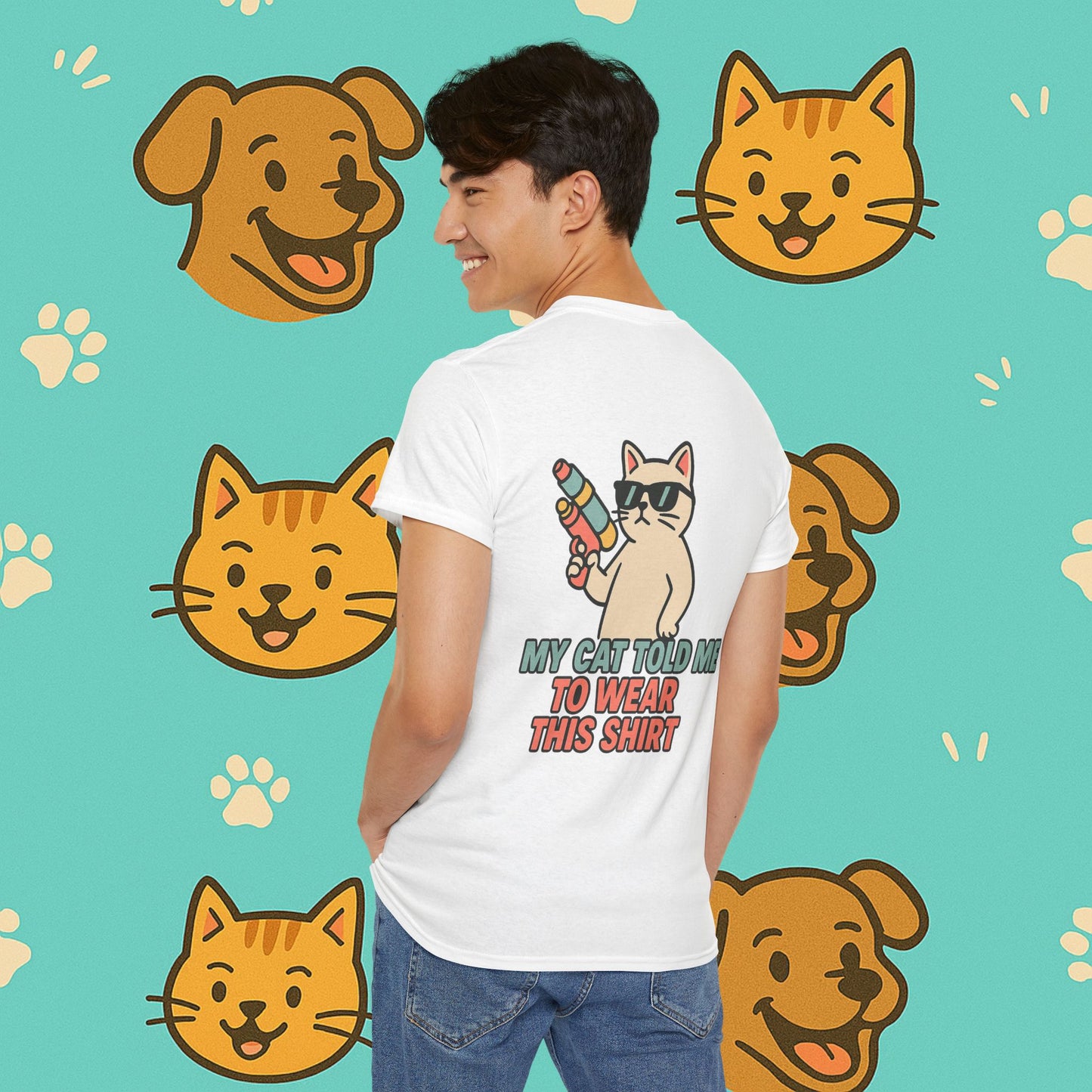 My Cat Told Me To Wear This Shirt- Unisex T-Shirt