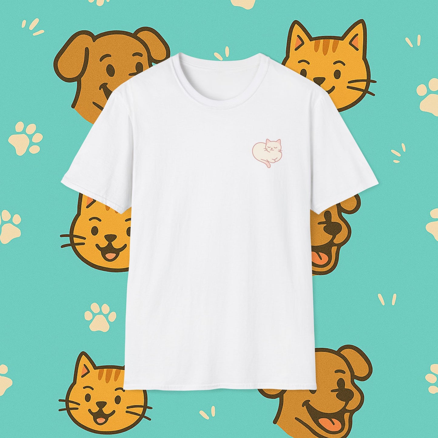 Peaceful Cat- Unisex T-Shirt