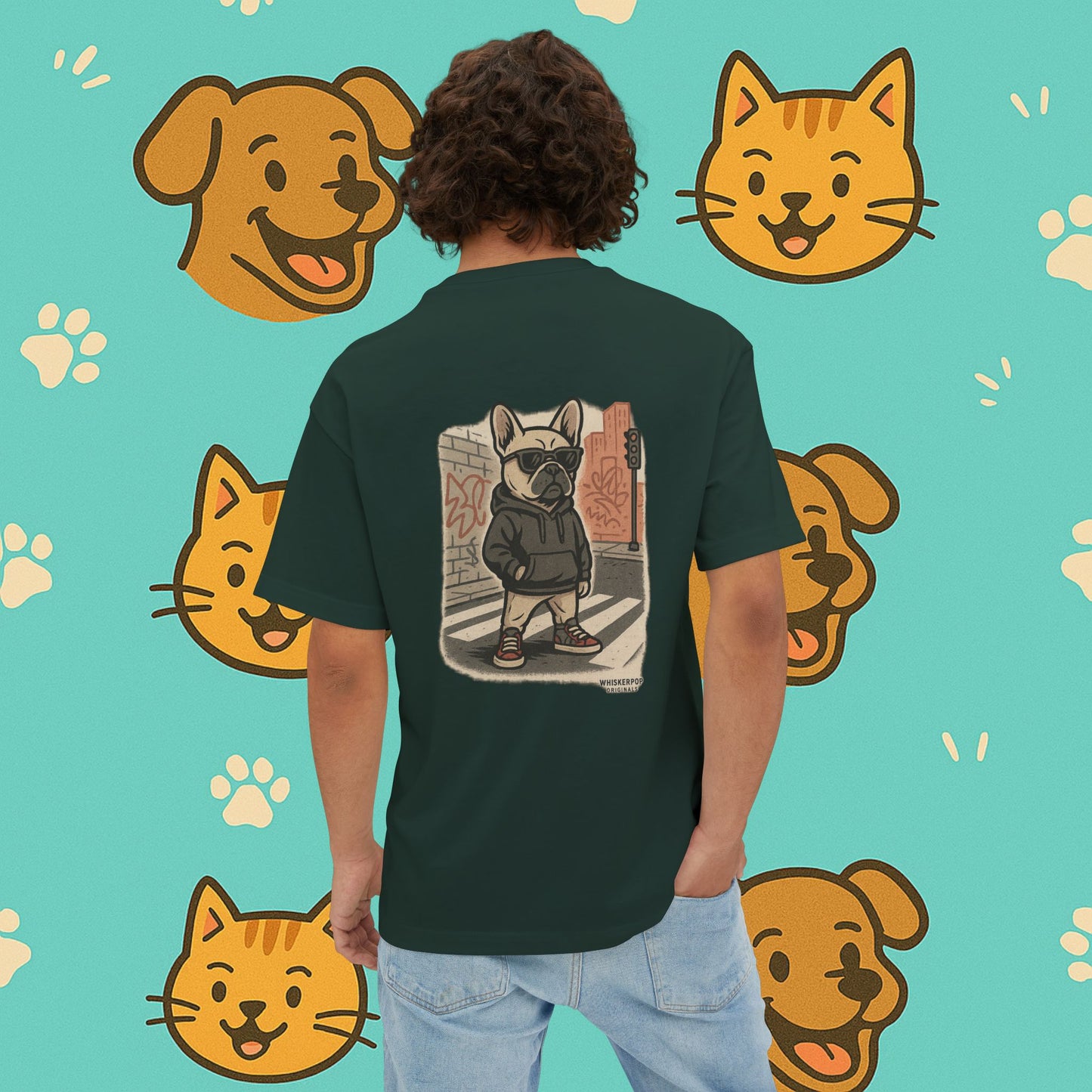 City Dog- Unisex Oversized Tee