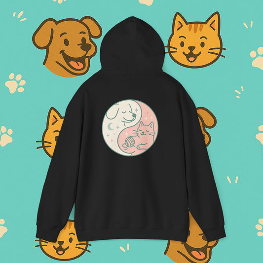 Copy of Yin & Paw: Balanced Pet Energy Unisex Hoodie  (Back print)