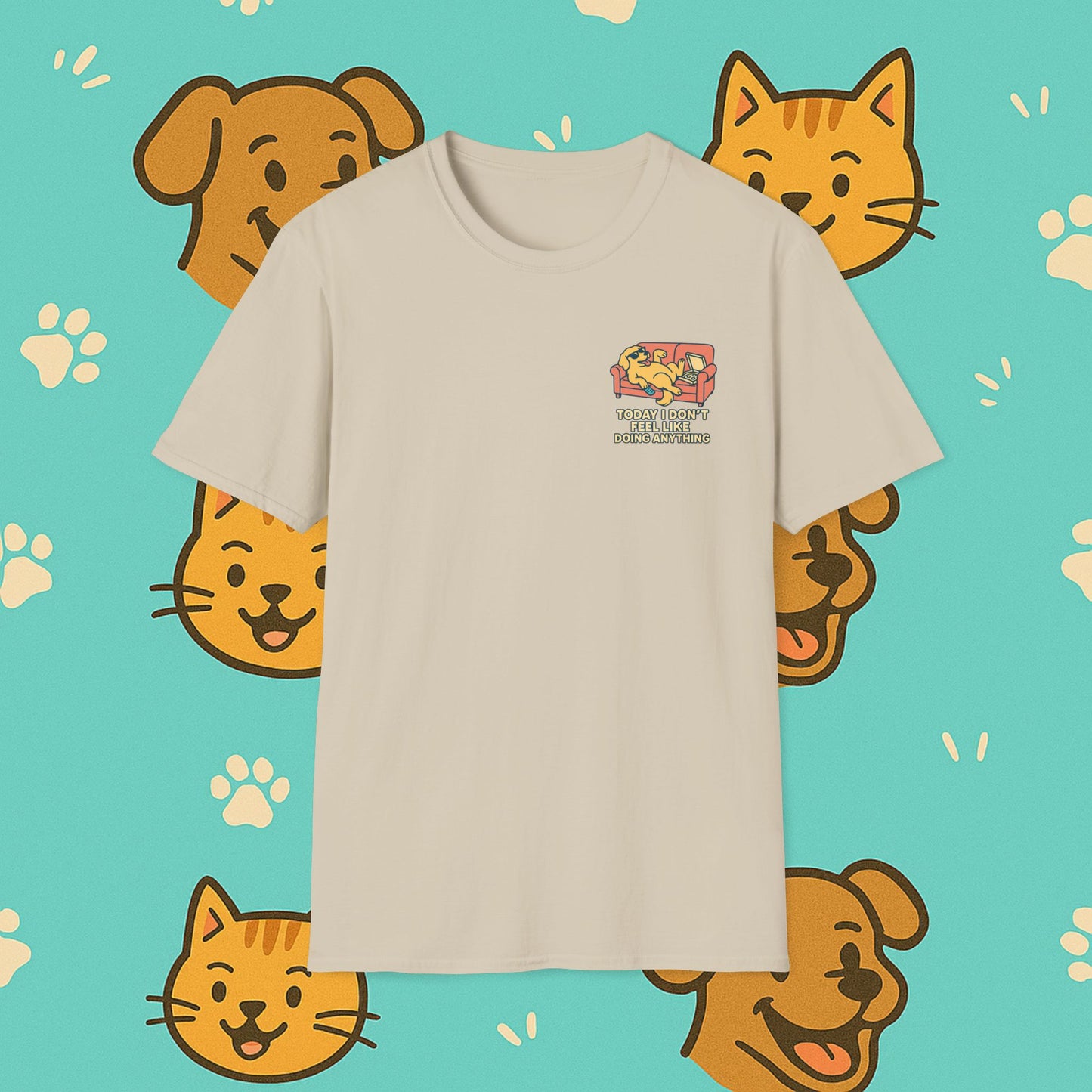 The Lazy Dog- Unisex T-Shirt