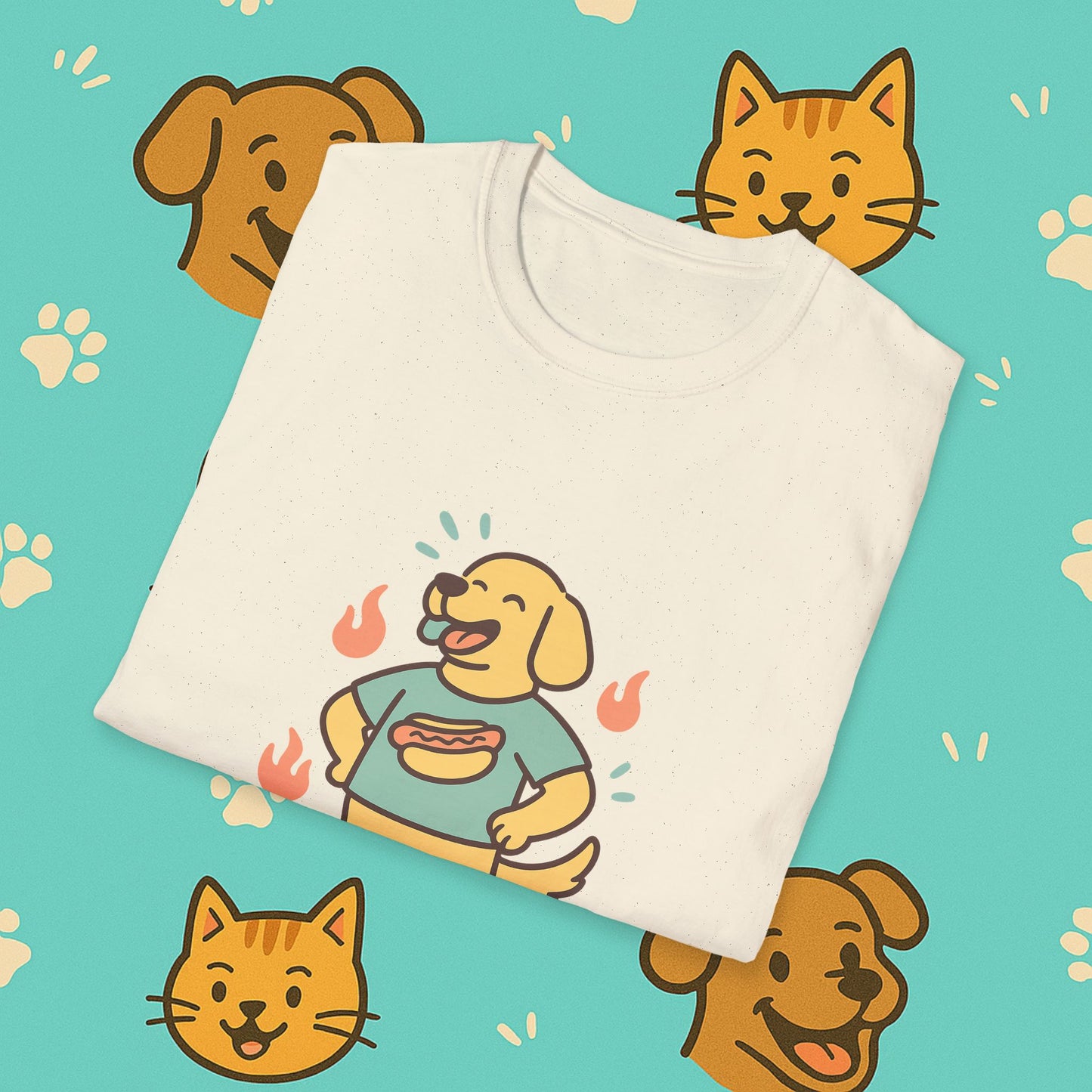 Hot Dog Energy- Unisex T-Shirt