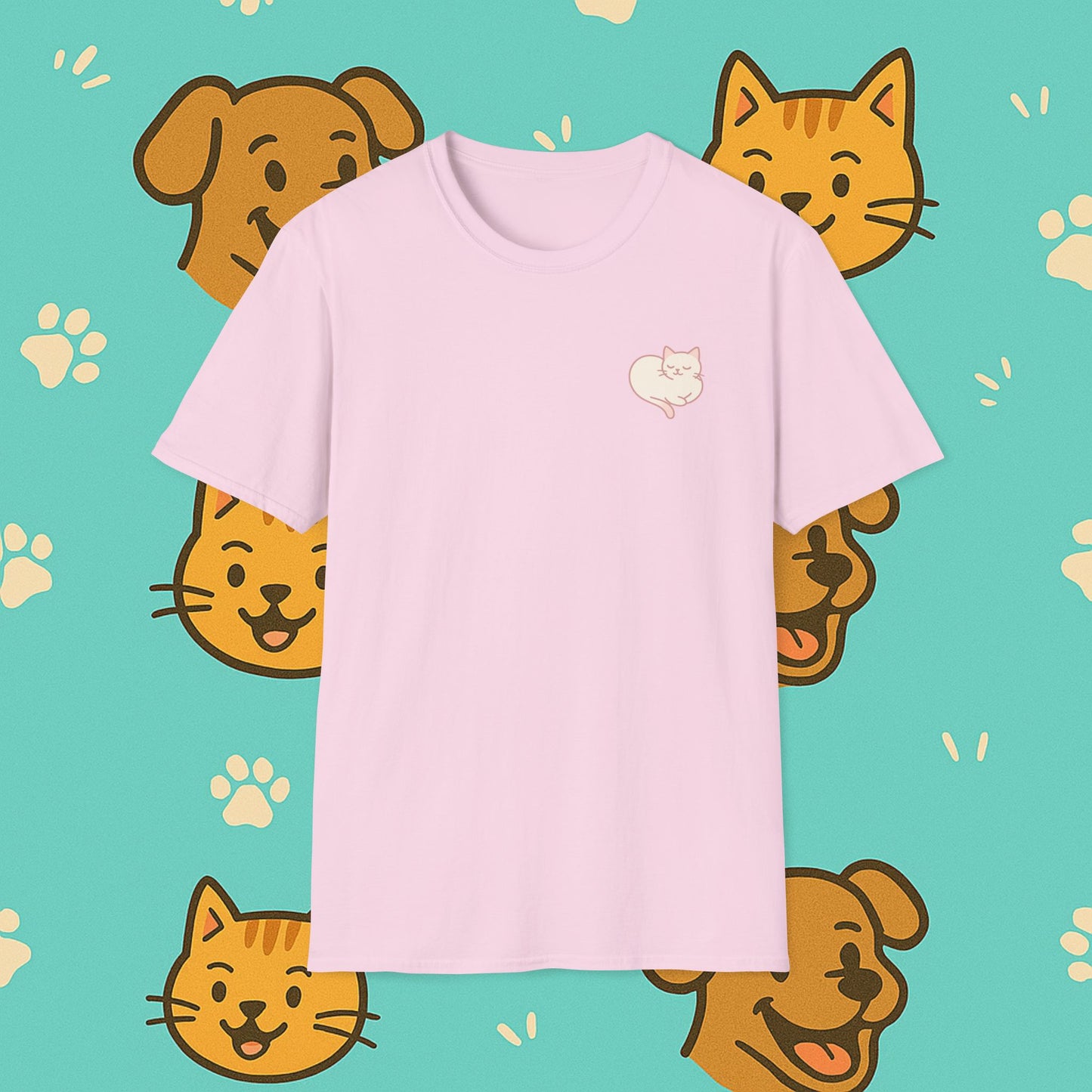 Peaceful Cat- Unisex T-Shirt