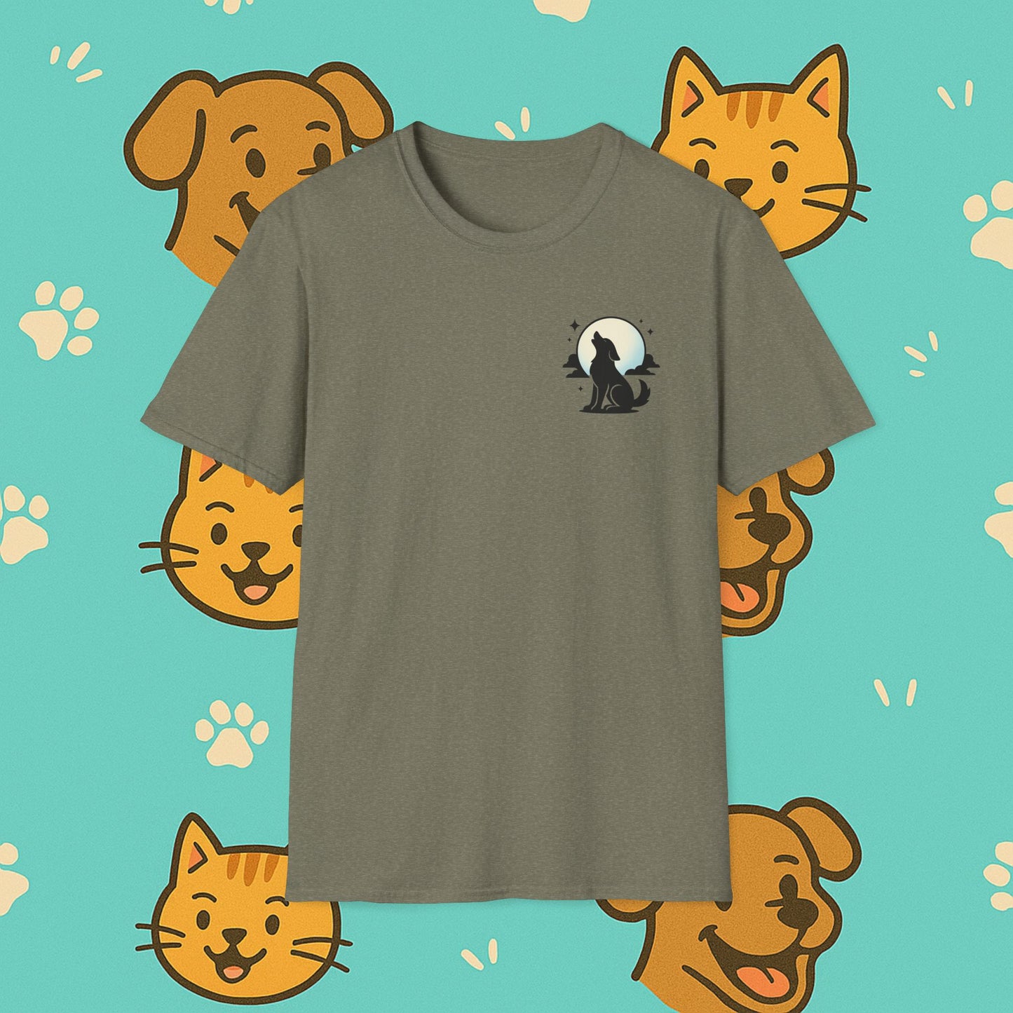 Night Sky- Unisex T-Shirt (FrontPrint)