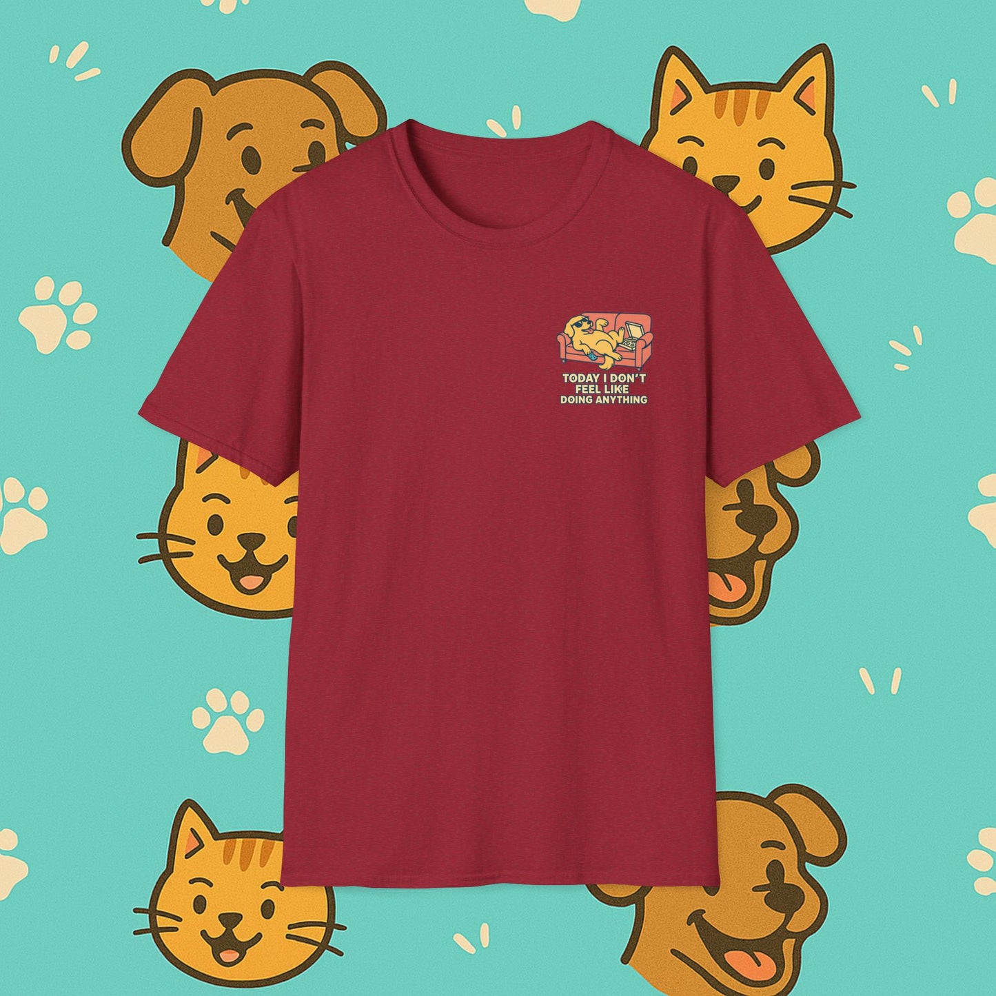The Lazy Dog- Unisex T-Shirt