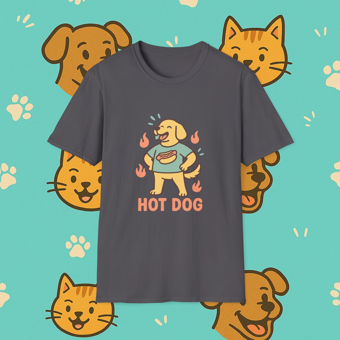 Hot Dog Energy- Unisex T-Shirt