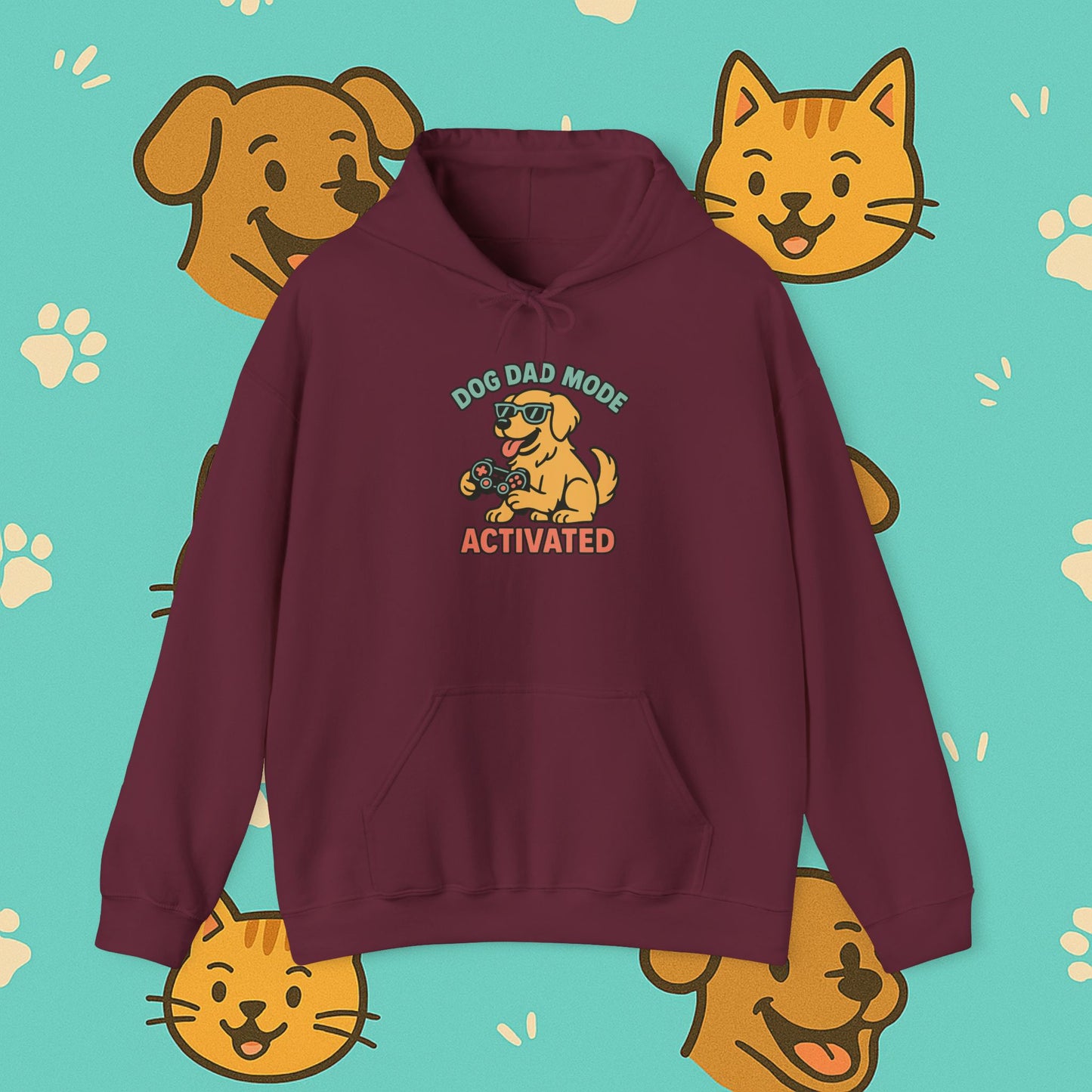 Dog Dad Mode: Activated Hoodie