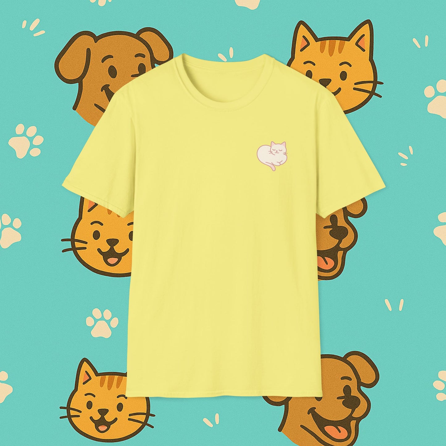 Peaceful Cat- Unisex T-Shirt