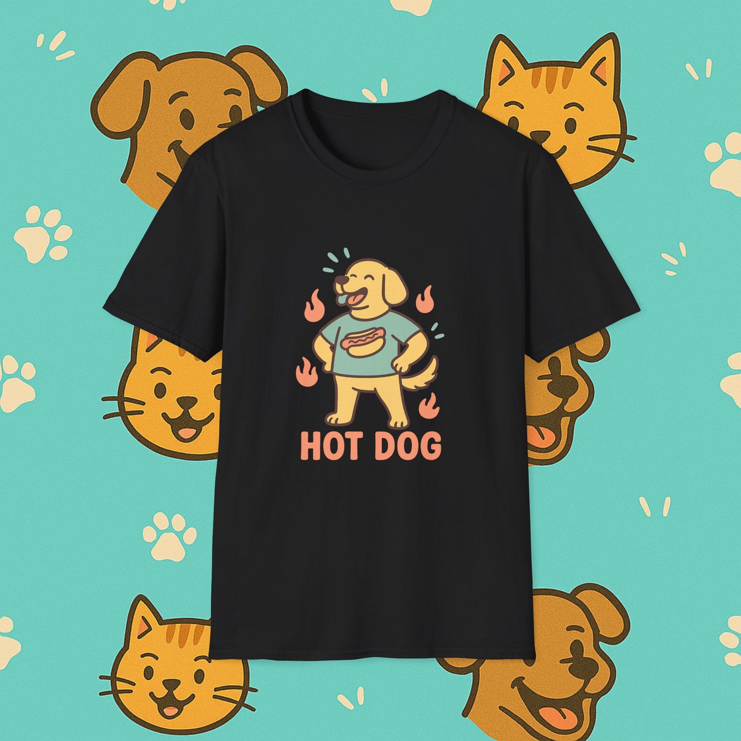 Hot Dog Energy- Unisex T-Shirt