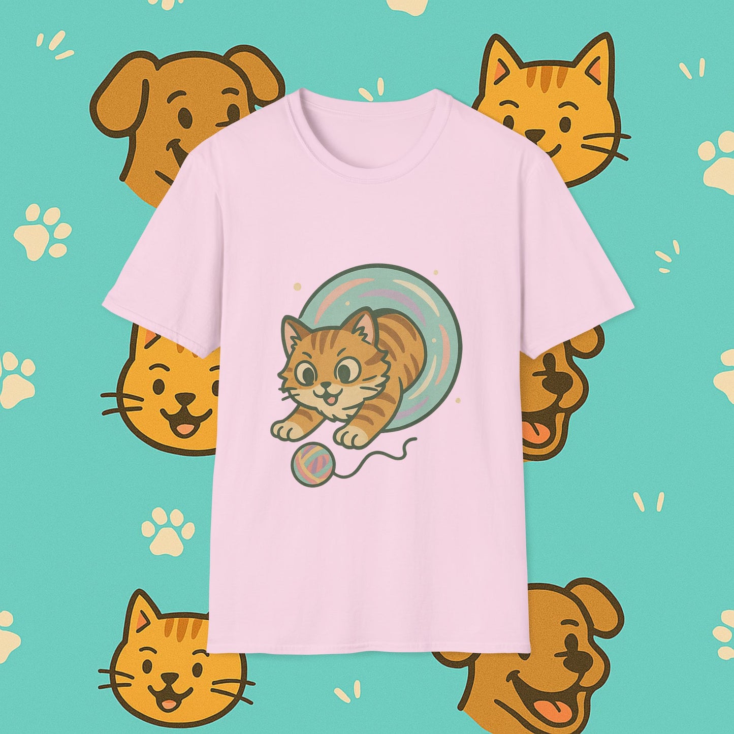 Portal Cat- Unisex T-Shirt