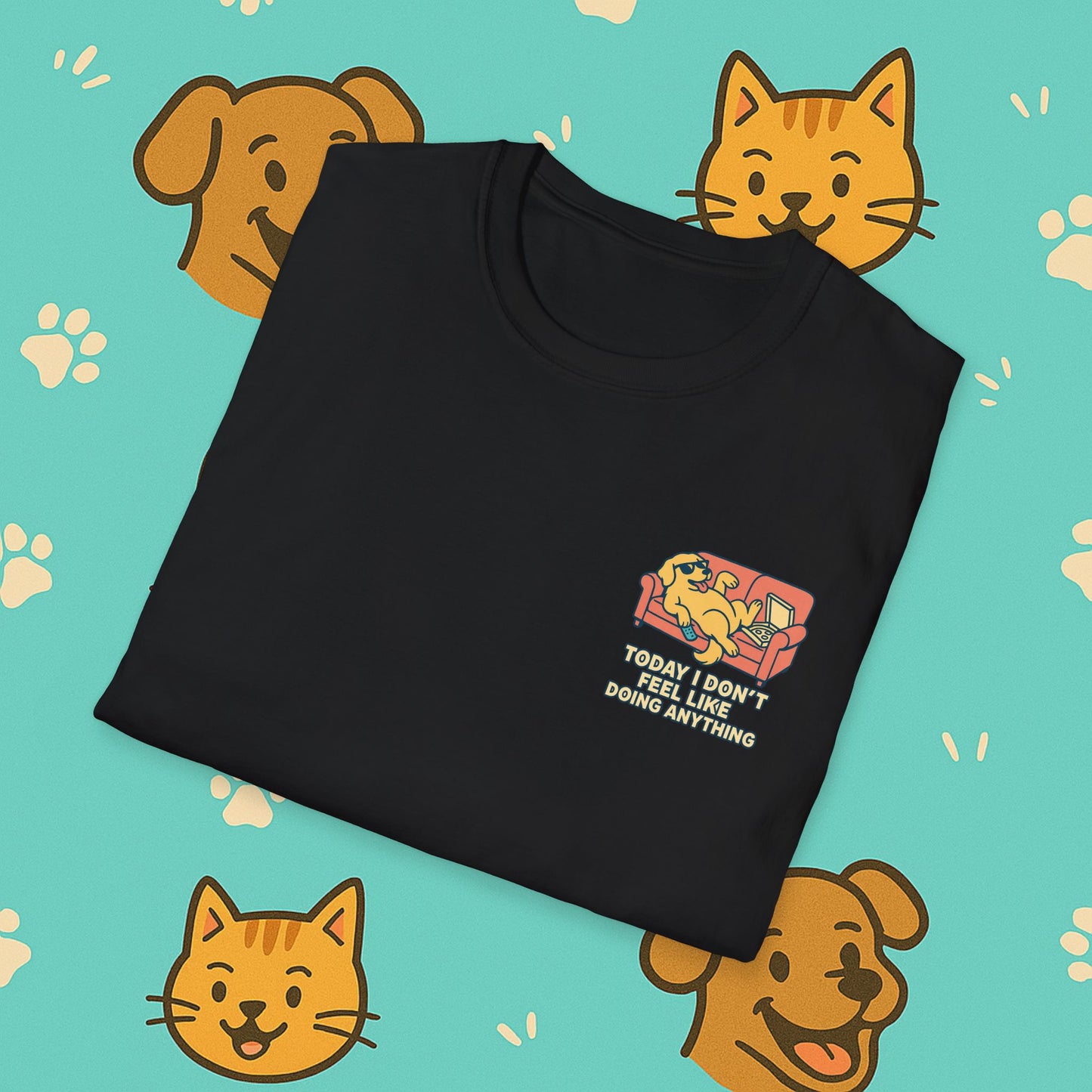 The Lazy Dog- Unisex T-Shirt