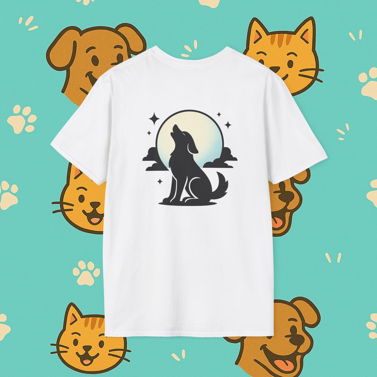 Night Sky- Unisex T-Shirt (Back Print)