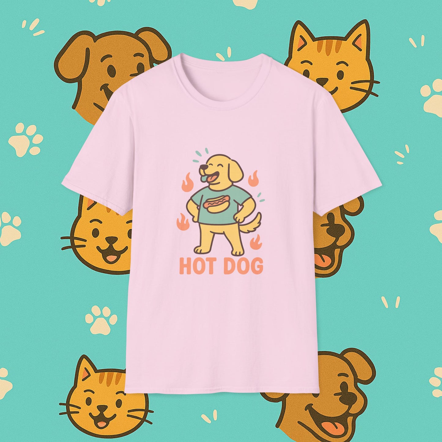 Hot Dog Energy- Unisex T-Shirt