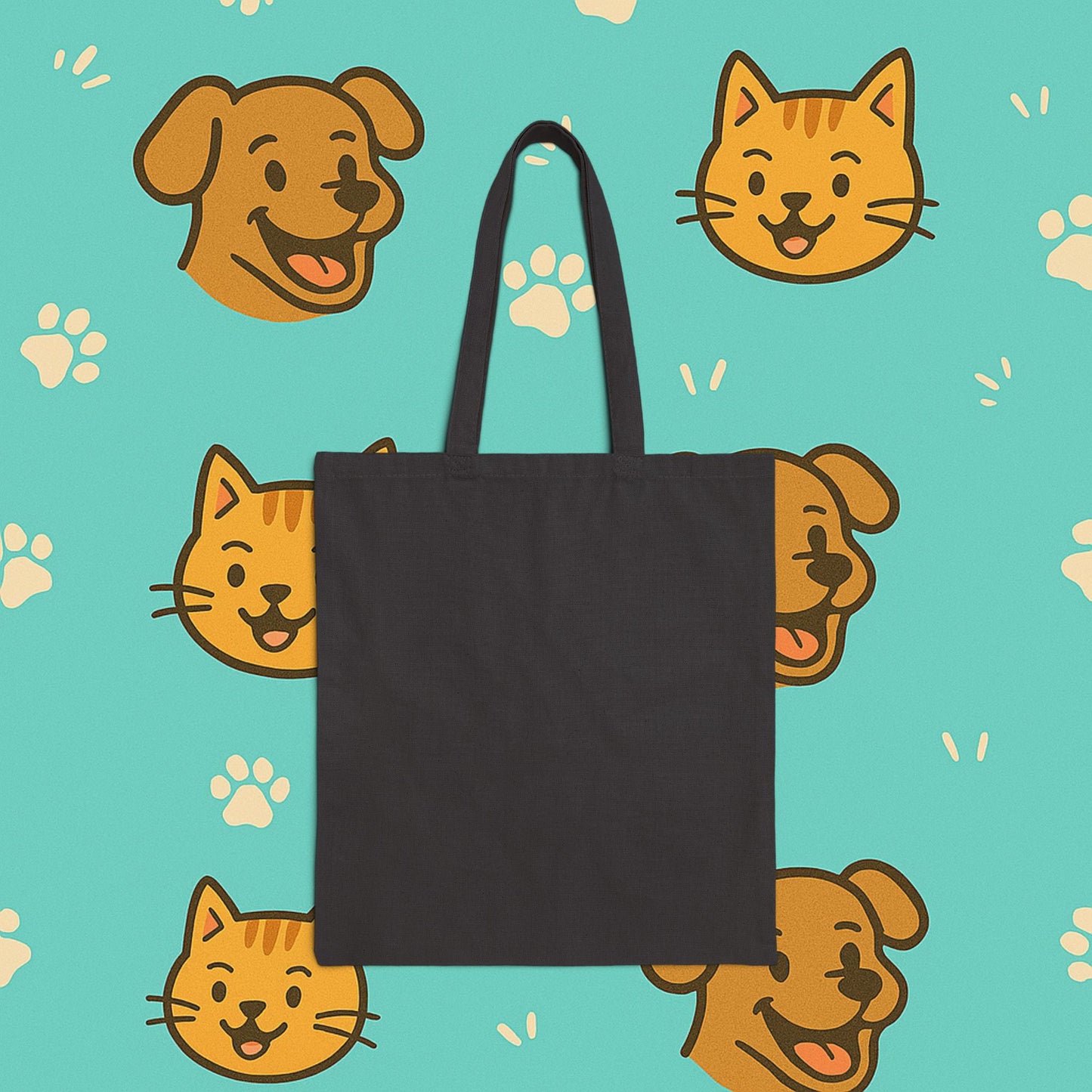 Grocery Pup Tote Bag