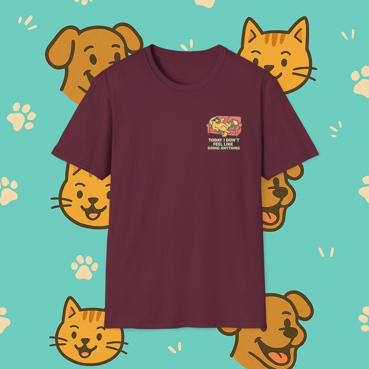 The Lazy Dog- Unisex T-Shirt