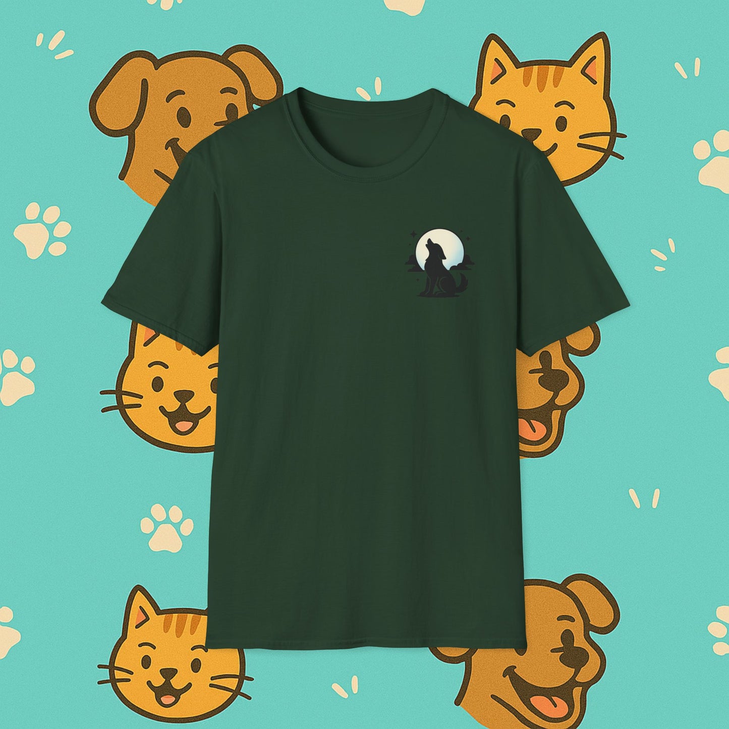 Night Sky- Unisex T-Shirt (FrontPrint)