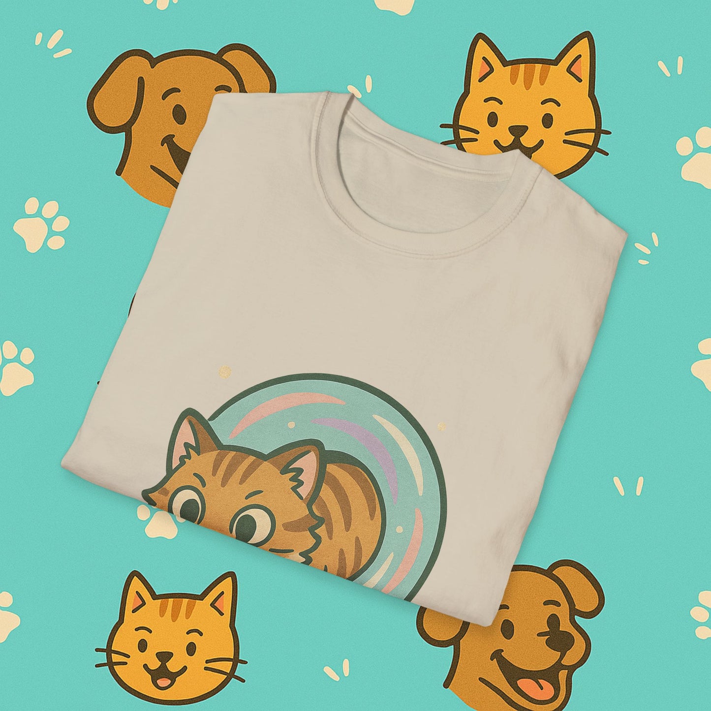 Portal Cat- Unisex T-Shirt