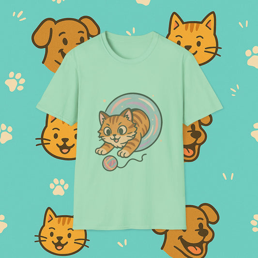 Portal Cat- Unisex T-Shirt