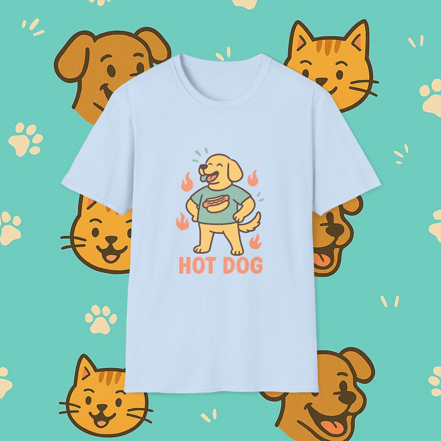 Hot Dog Energy- Unisex T-Shirt