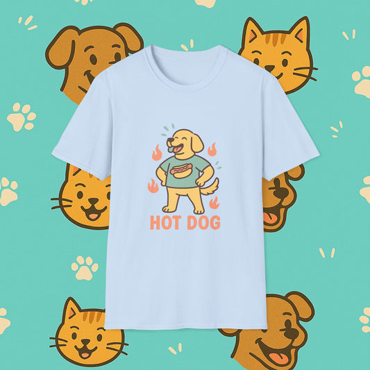 Hot Dog Energy- Unisex T-Shirt